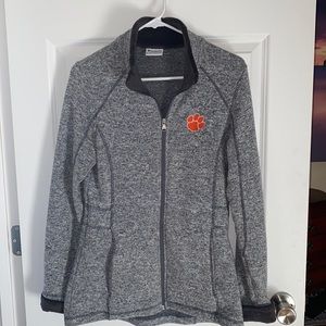 Clemson Tiger Paw Zipup